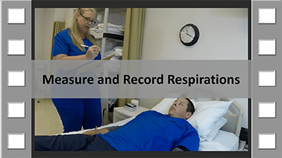 Read more about the article Measure and Record Respirations