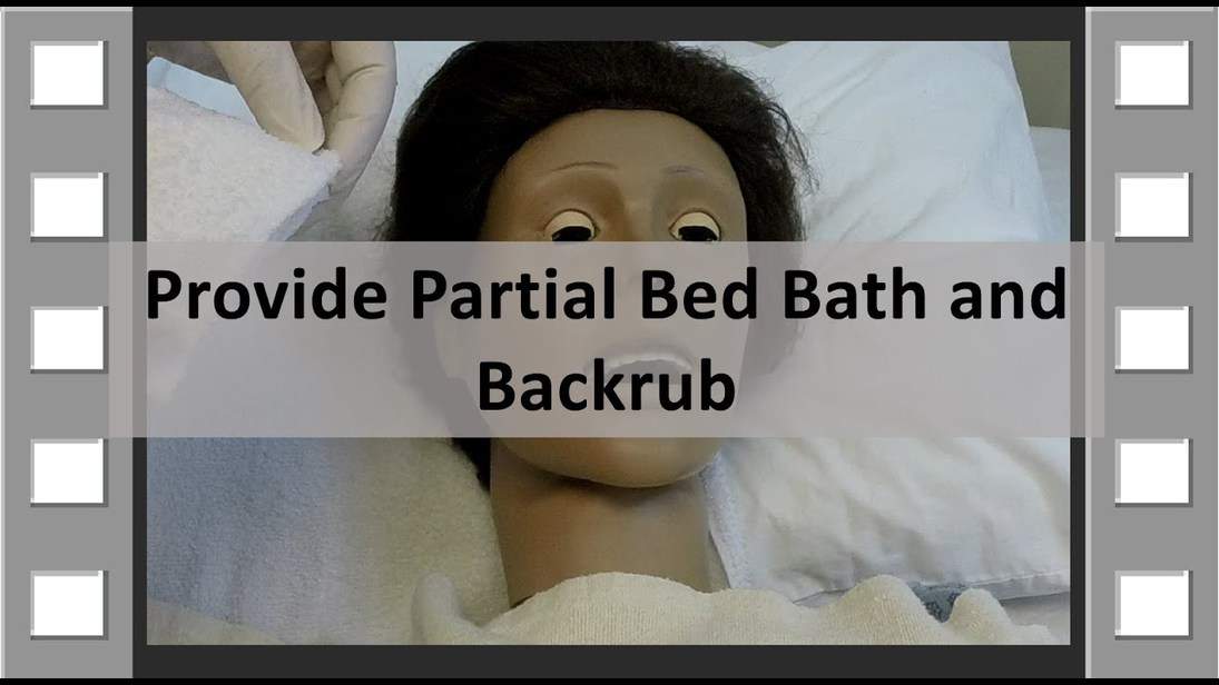 Provide Partial Bedbath 