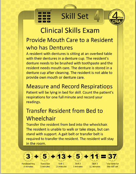 cna clinical skills test arkansas