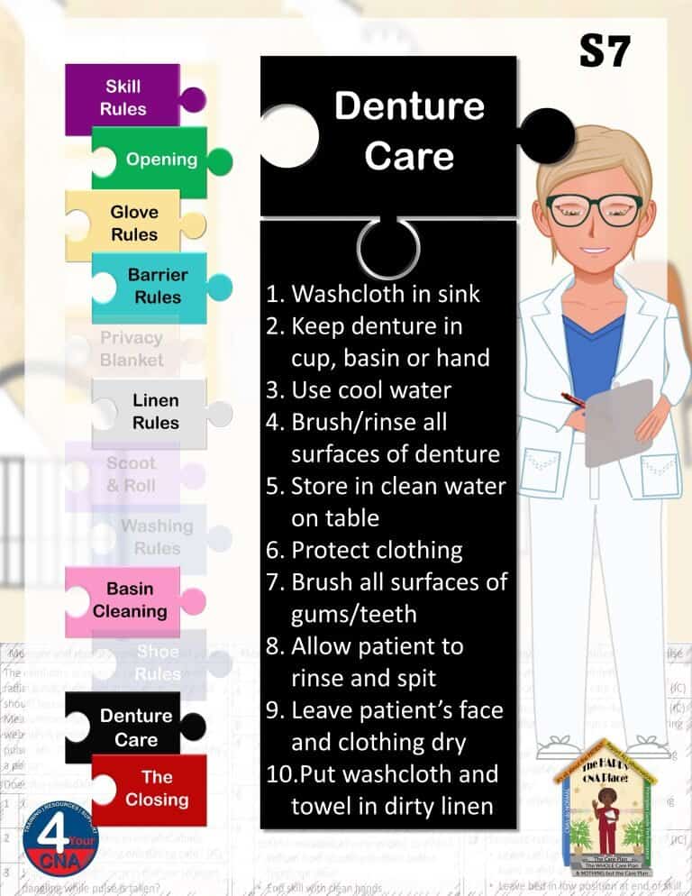 Washcloth in sink for denture care, cleaning dentures properly to maintain hygiene and oral health.