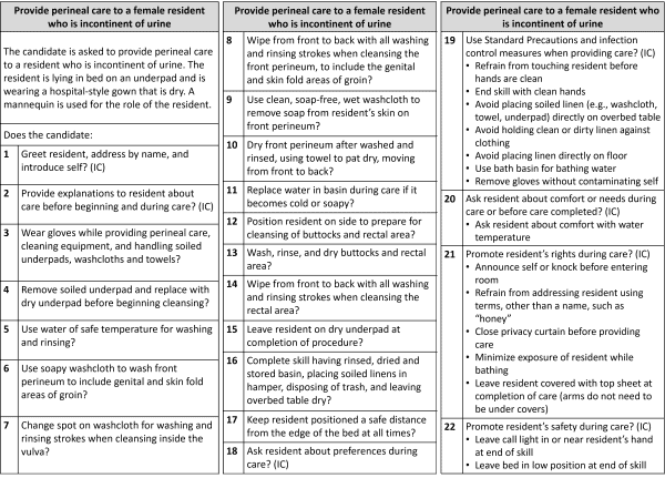 Perineal care training CNA, patient hygiene, clinical skills, healthcare education.